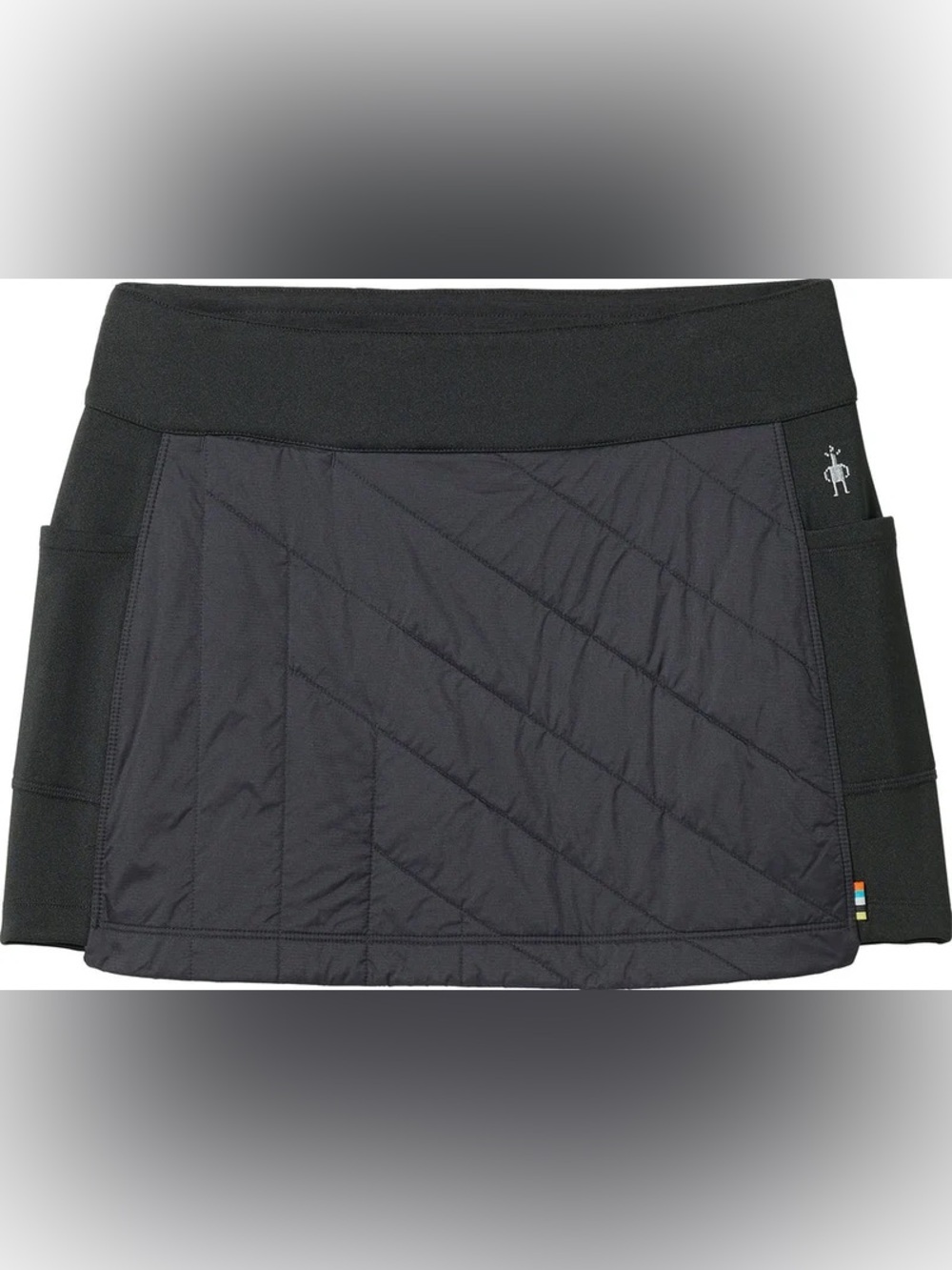 NWT Smartwool SMARTLOFT SKIRT black, Sz M
